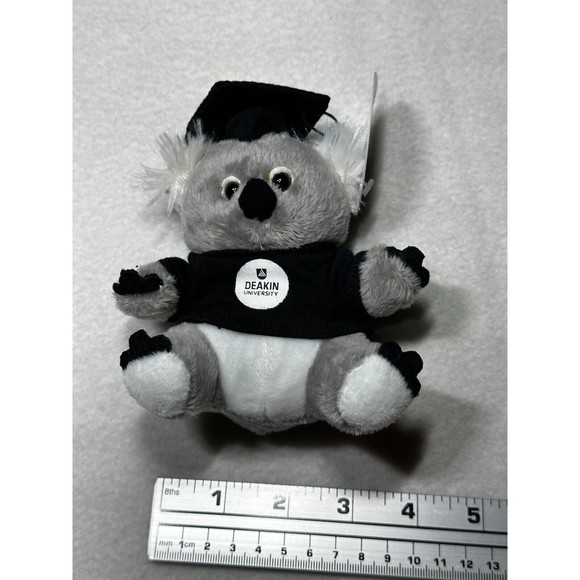 Deakin University Australia Bear Plush 5" Teddy Small Stuffed Animal - Picture 4 of 5